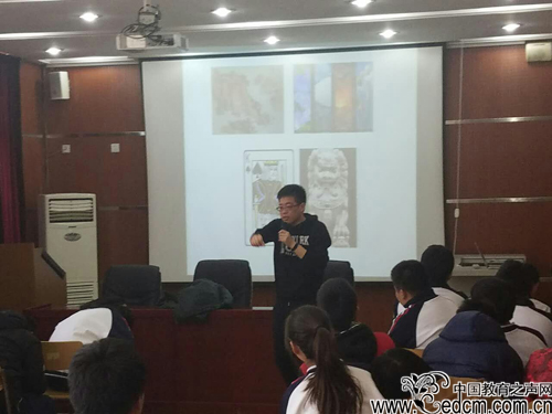北京电气工程学校生涯规划课：极速60秒 凝结团队力量